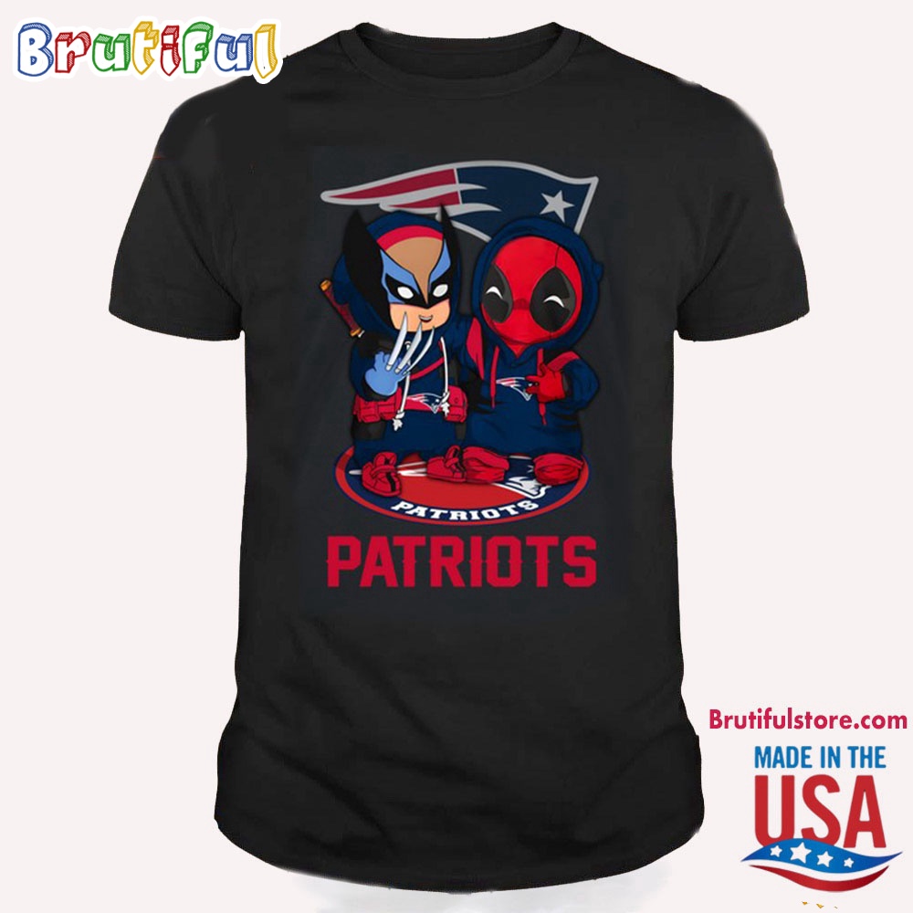 NFL New England Patriots Deadpool T Shirt Football Deadpool Shirt