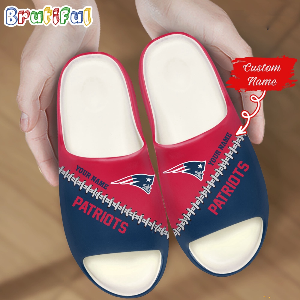 NFL New England Patriots Slippers Football Comfortable Slippers