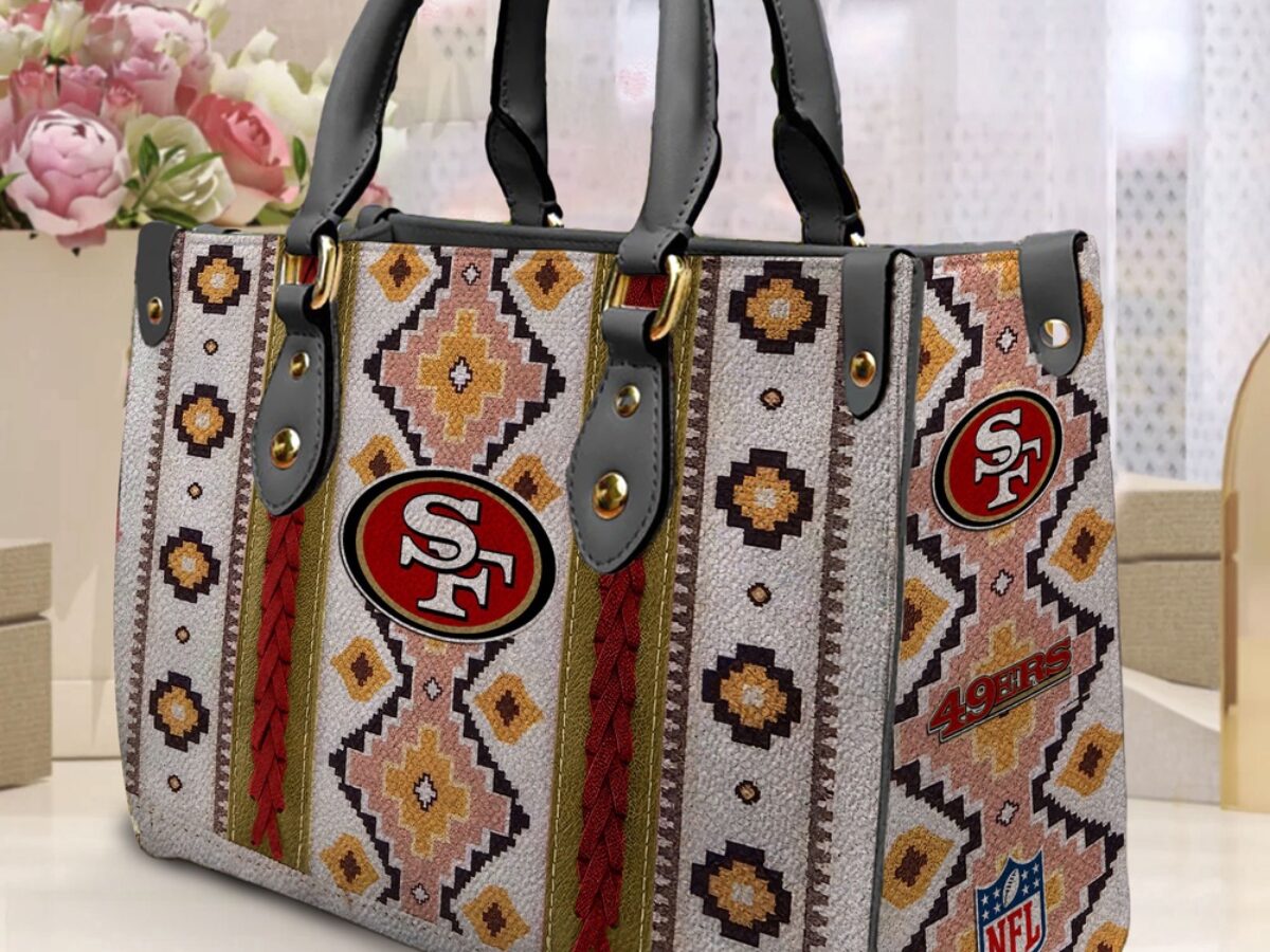 ?️ 49ers Authentic Mexican Handmade Bag San Francisco 49ers Mickey Leather Bag Custom Name Women Bag main image 4
