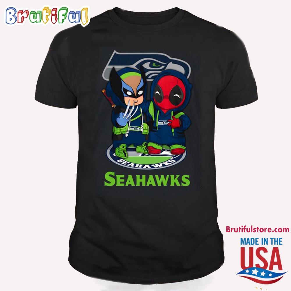 NFL Seattle Seahawks Deadpool T Shirt Football Deadpool Shirt