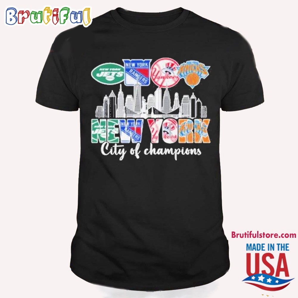 New York Sporty Of The Champions 2024 T Shirt