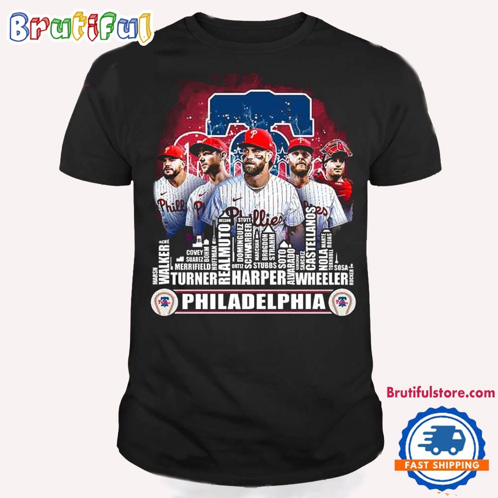 Philadelphia Phillies Baseball Team Player 2024 T Shirt
