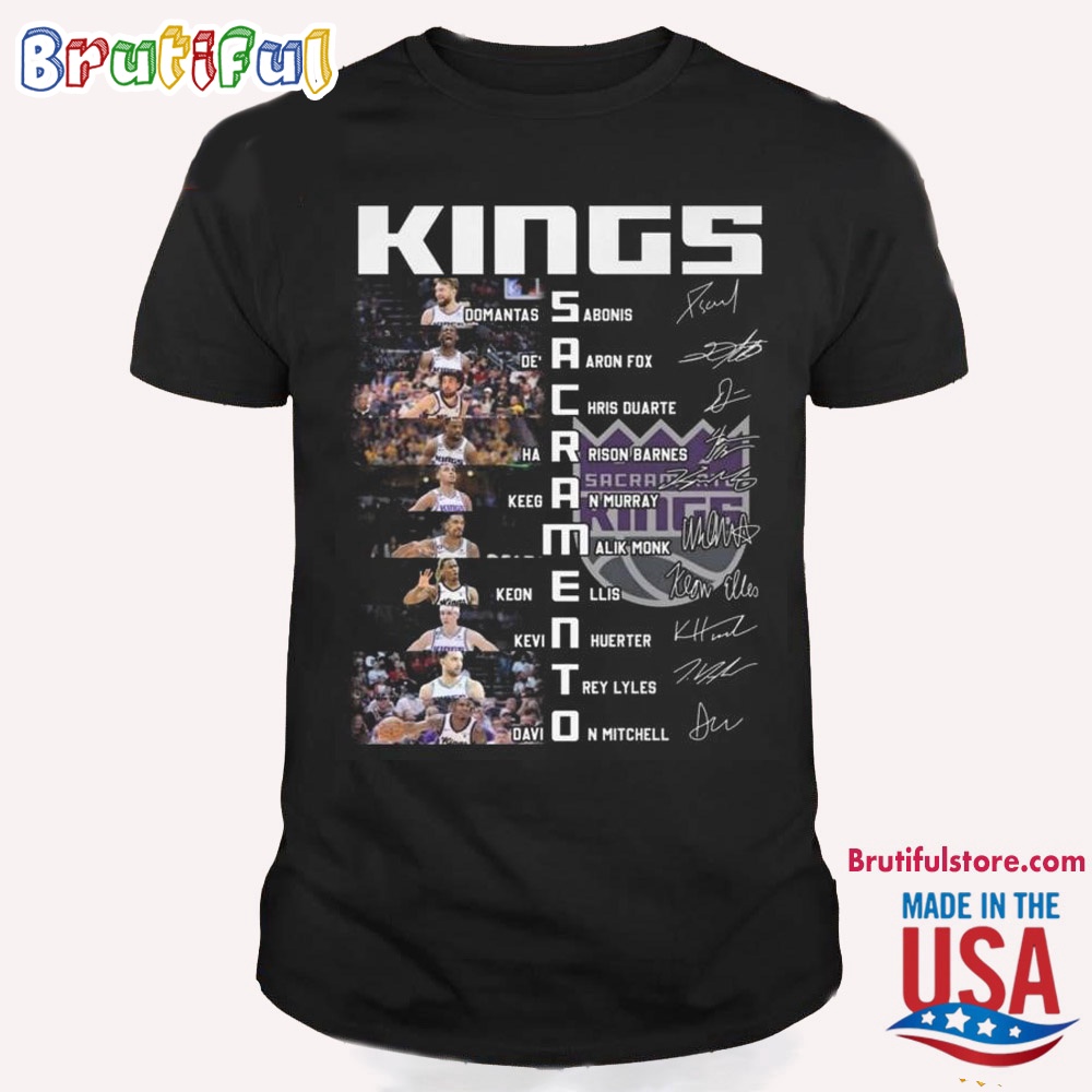 Sacramento Kings Basketball The All star Squad T Shirt