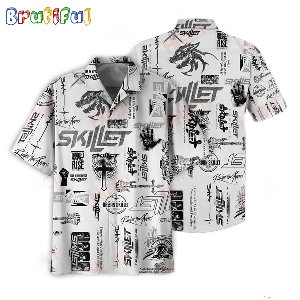Skillet Trending 2024 Summer Hawaii Shirt