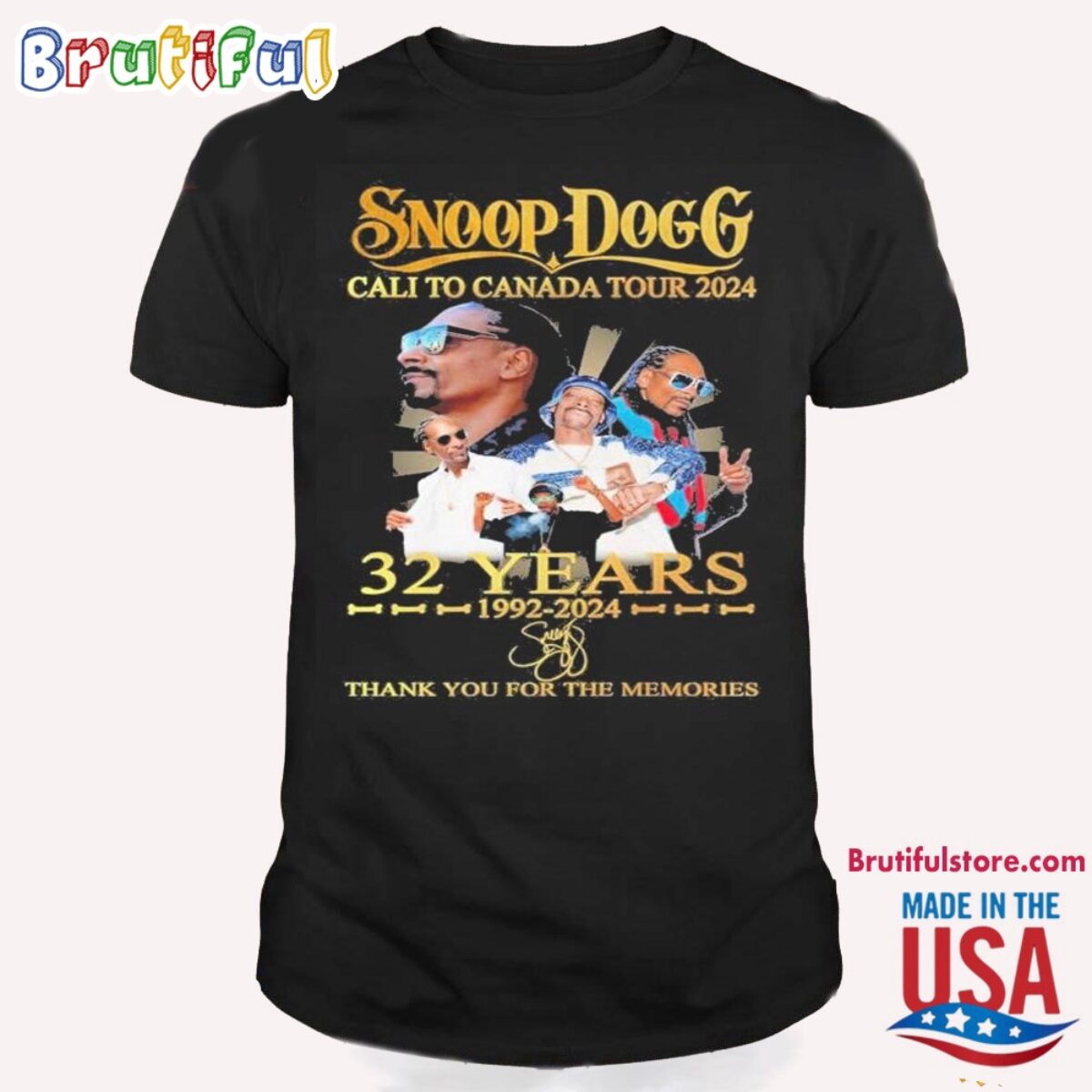 Snoop Dogg Cali To Canada Tour 2024 32 Years Thank You For