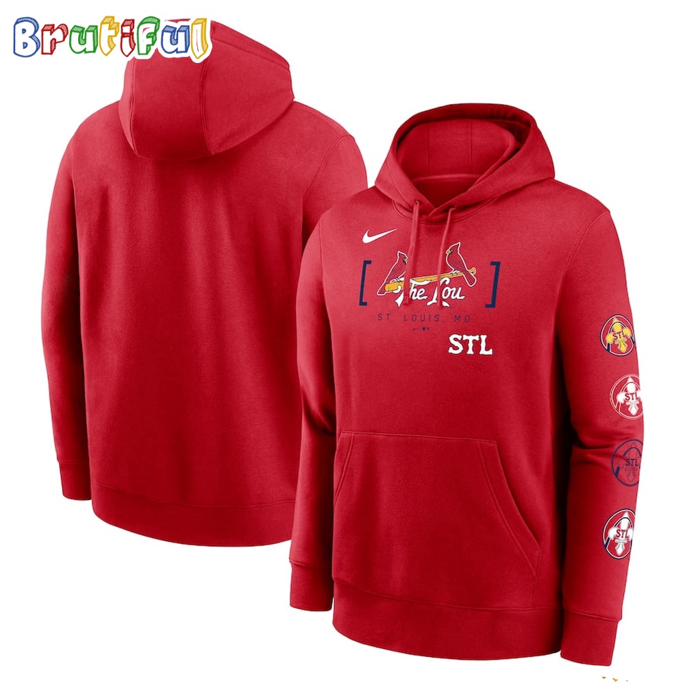 St Louis Cardinals Nike Red 2024 City Connect Hoodie