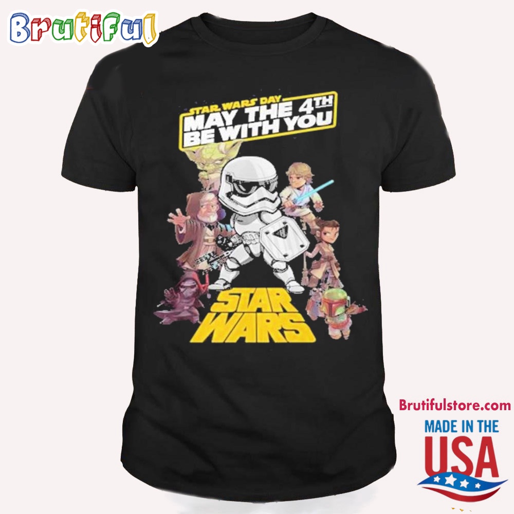 Star Wars Day May The 4th Be With You T Shirt