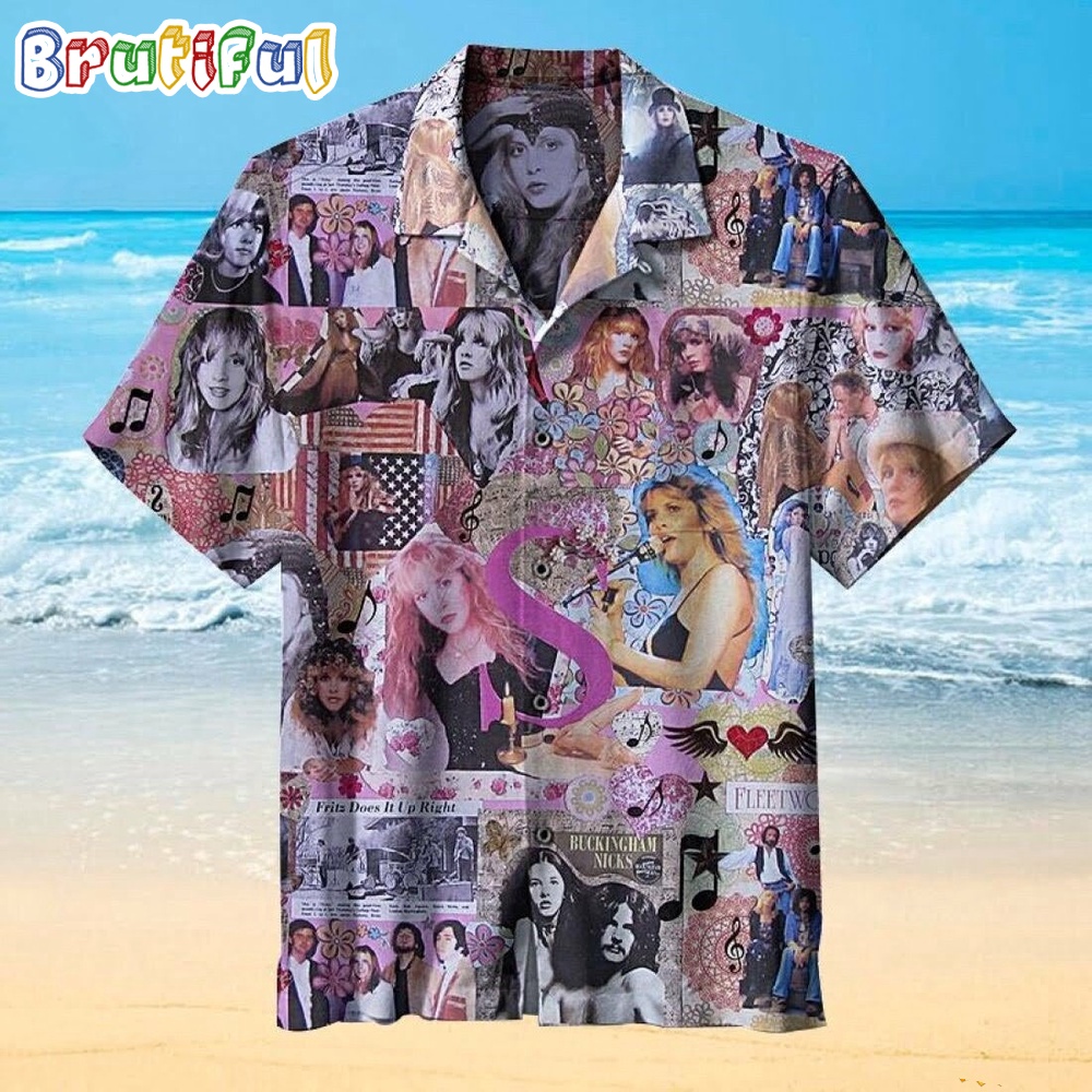 Stevie Nicks Dont Be A Lady Be A Legend Hawaiian Shirt
