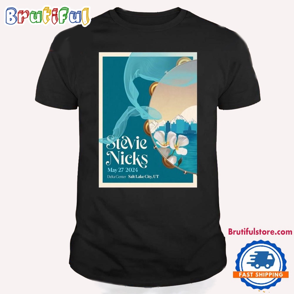 Stevie Nicks Tour 2024 Salt Lake City Ut T Shirt