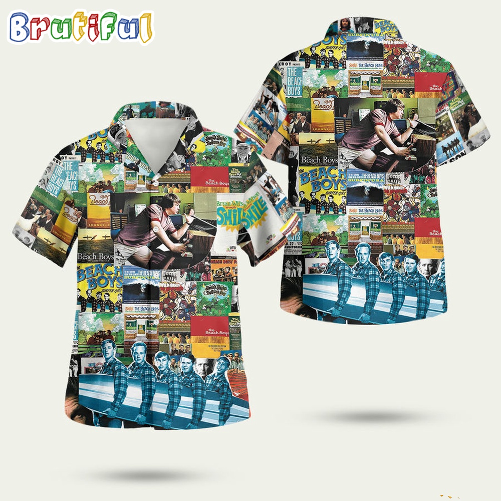 The Beach Boys Band Summer Hawaiian Shirt