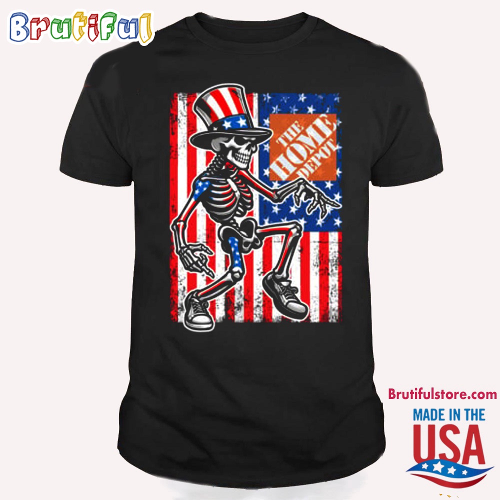 The Home Depot American Flag T Shirt