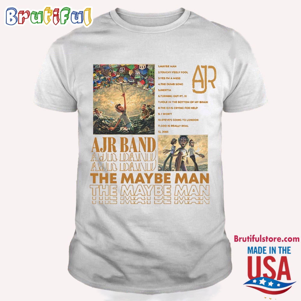 The Maybe Man Tour 2024 T Shirt AJR Album 2024 Shirt Ajr Band Fan T Shirt