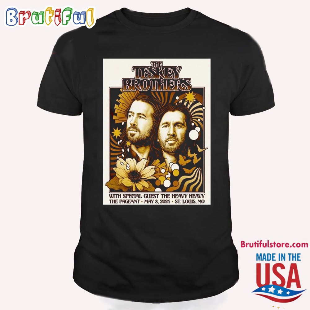 The Teskey Brothers The Pageant Mo May 2024 T Shirt