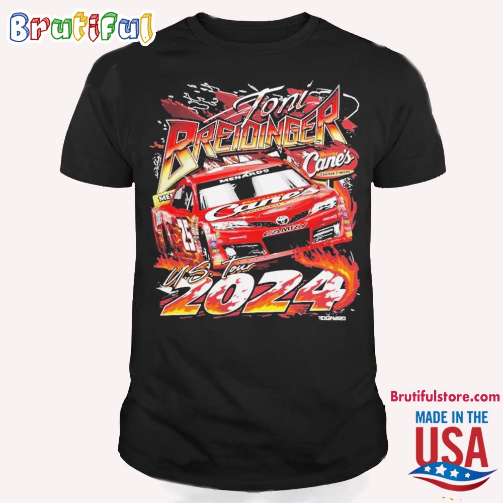 Toni Breidinger March 2024 Raising Cane's Toni Breidinger Arca Tour T Shirt