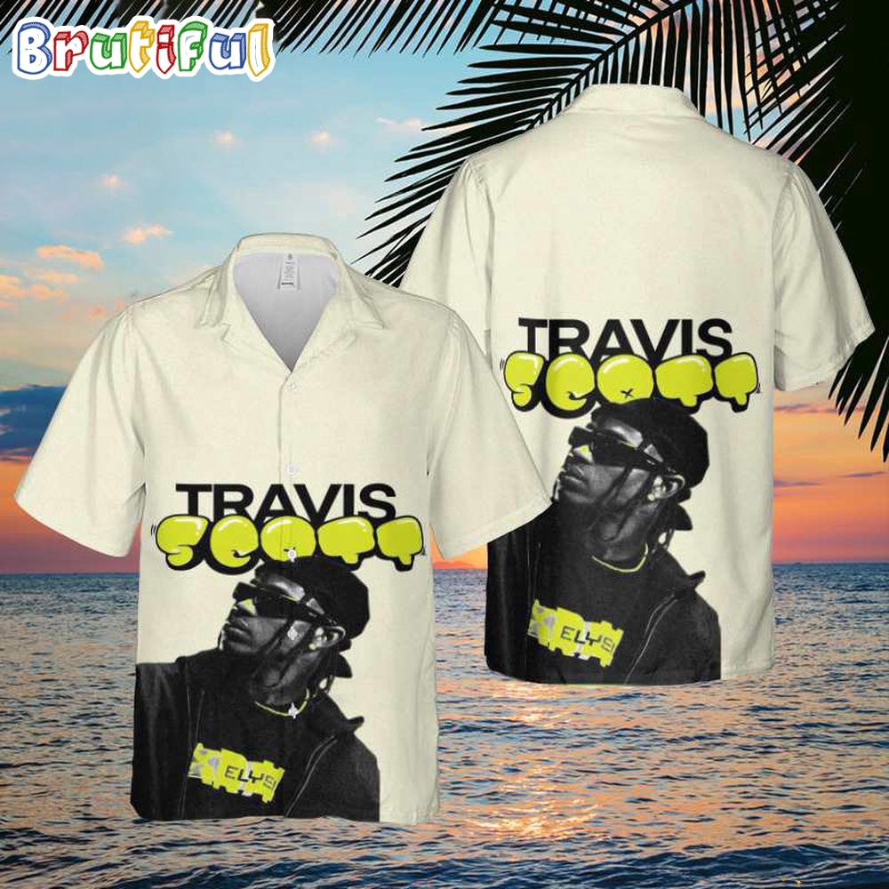 Travis Scott Cute Lime Color 2024 Summer Hawaiian Shirt