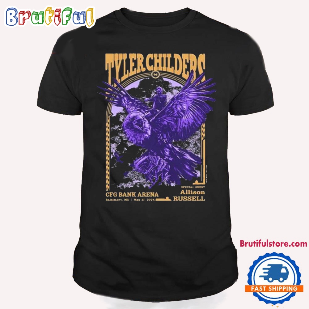 Tyler Childers May 27th Baltimore Md Tour 2024 T Shirt