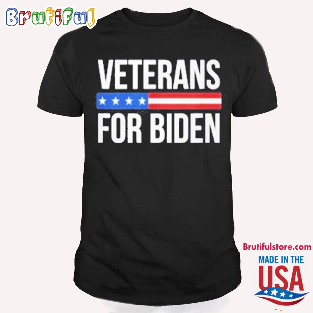 Veterans For Biden American 2024 T Shirt