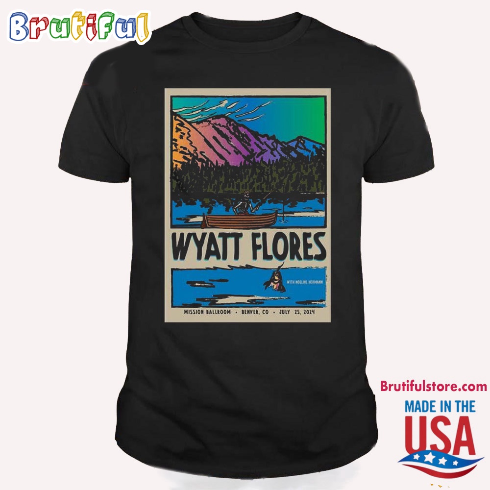 Wyatt Flores Jul 25 2024 Tour Denver Co T Shirt