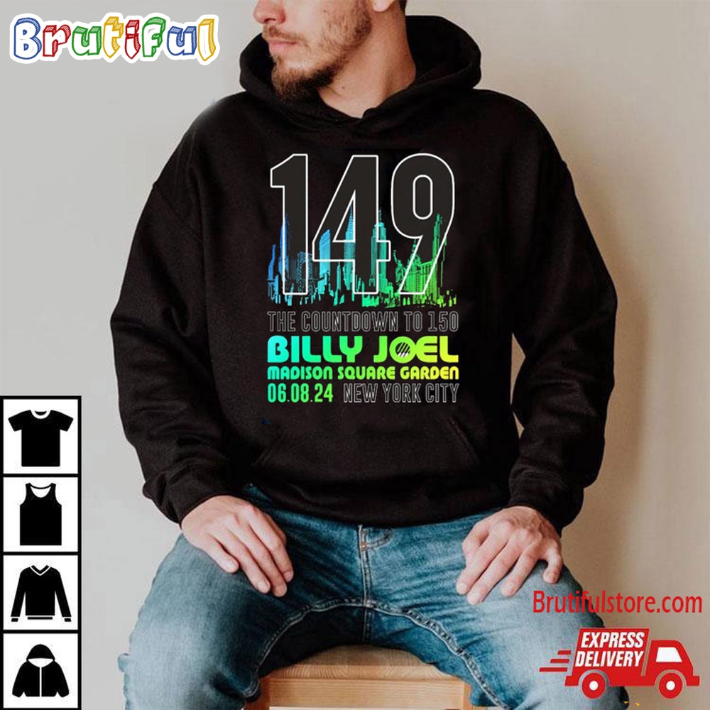 Billy Joel Madison Square Garden June 8 2024 New York City T Shirt Billy Joel Music Shirt 2