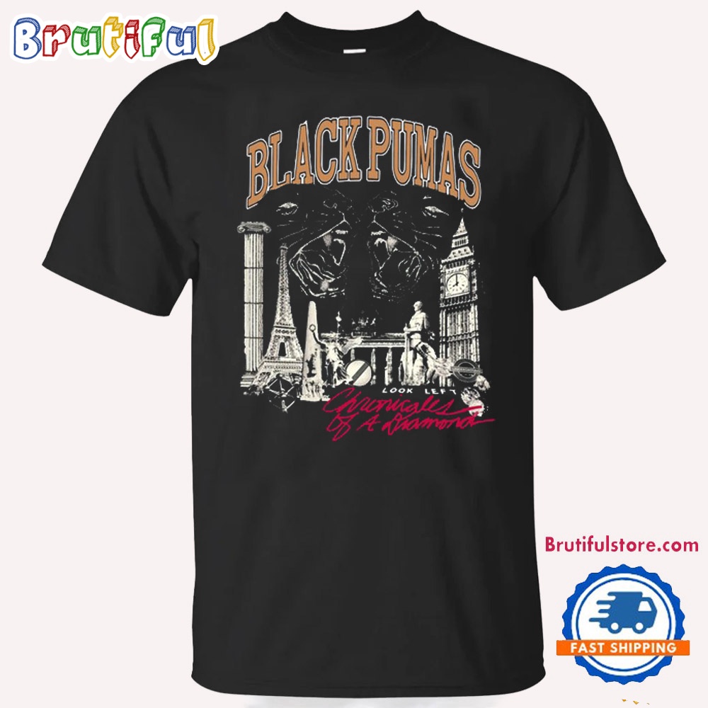 Black Pumas Chronicles Of A Diamond 2024 T Shirt