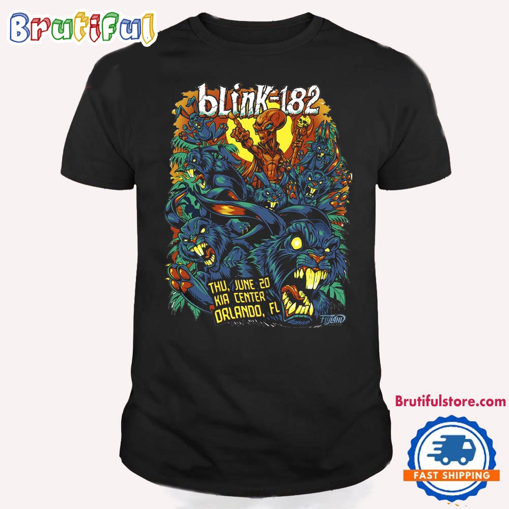Blink 182 June 20 2024 Kia Center Orlando FL T Shirt