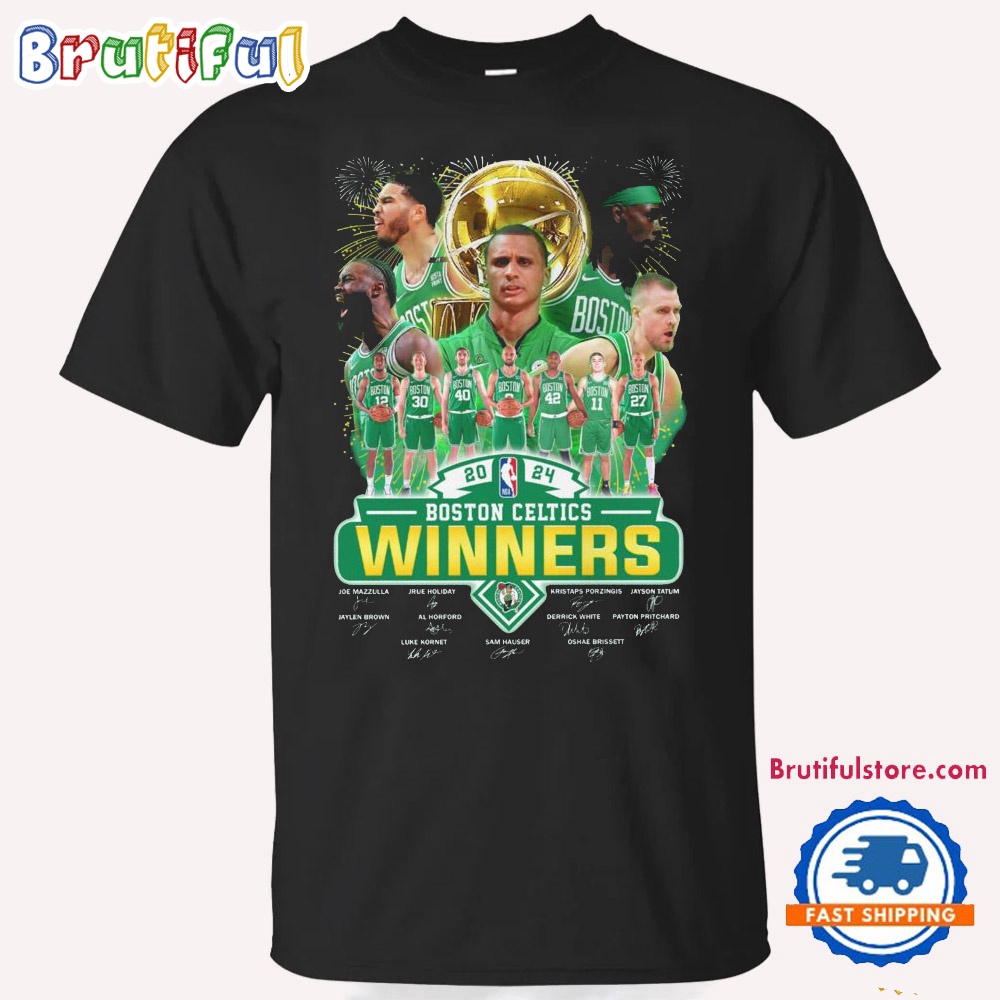Boston Celtic 2024 NBA Champions Winners T Shirt 1