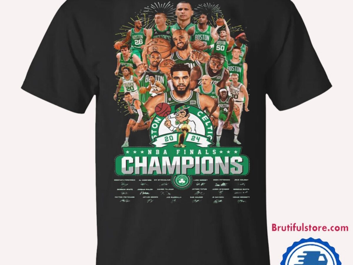 Boston Celtic 2024 NBA Finals Champions Basketball T Shirt