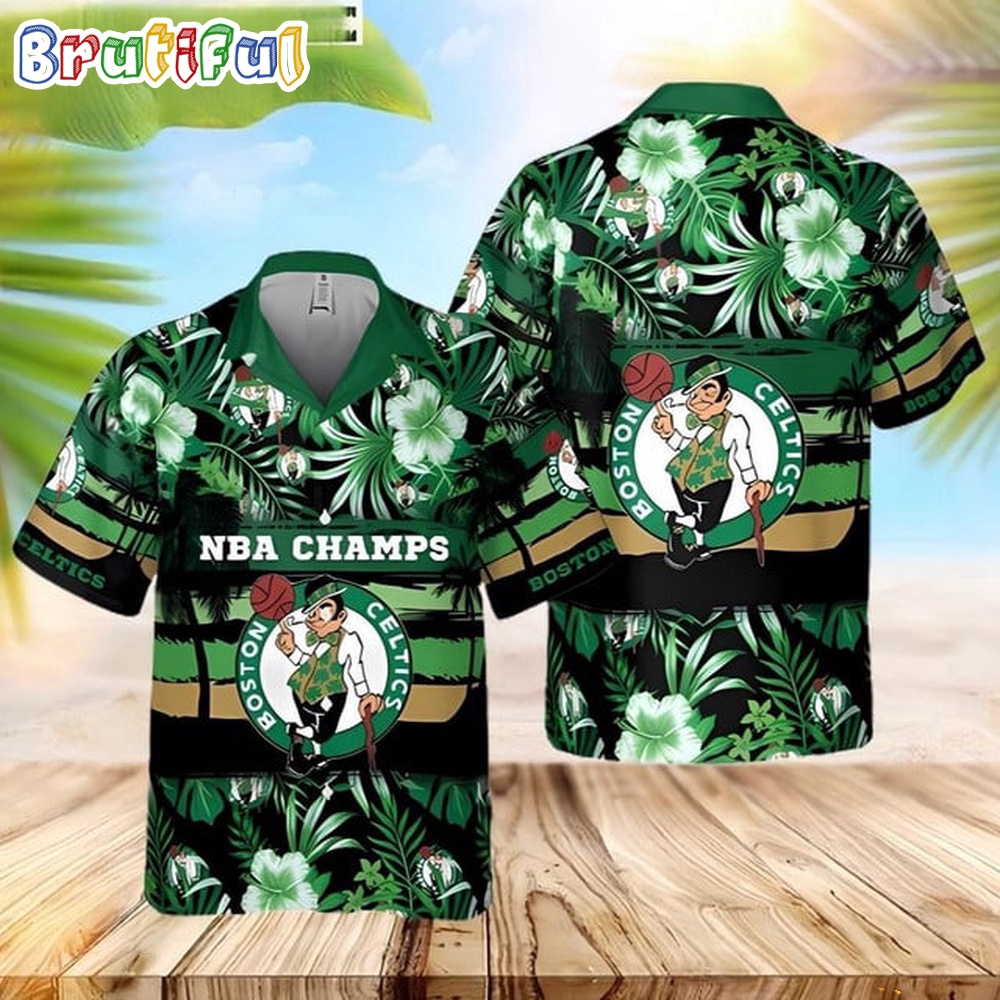 Boston Celtics NBA 2024 Final Champs Hawaii Shirt