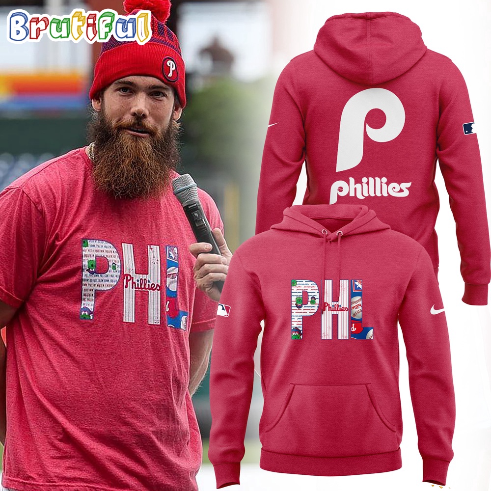 Brandon Marshs PHL Philadelphia Phillies Hoodie