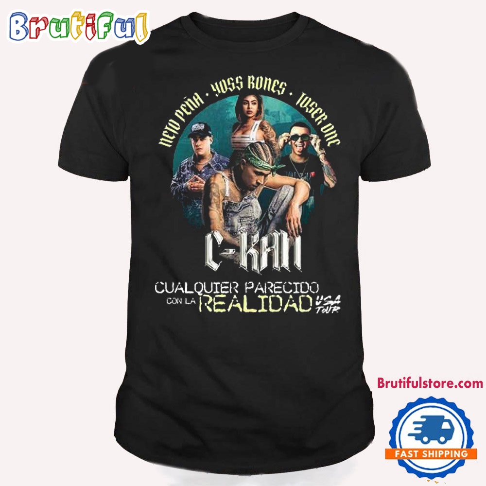 C Kan Cualquier Parecido Con La Realidad USA Tour 2024 T Shirt 1