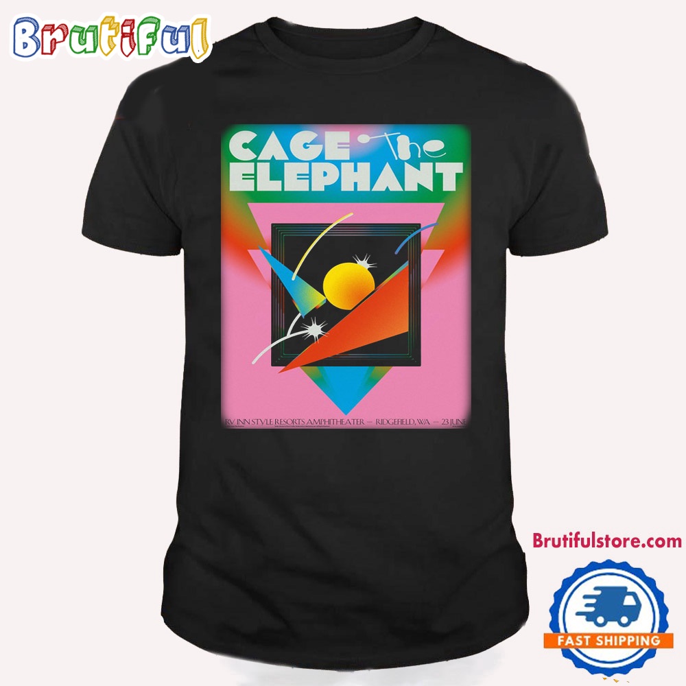 Cage The Elephant June 23 2024 Ridgefield WA T Shirt