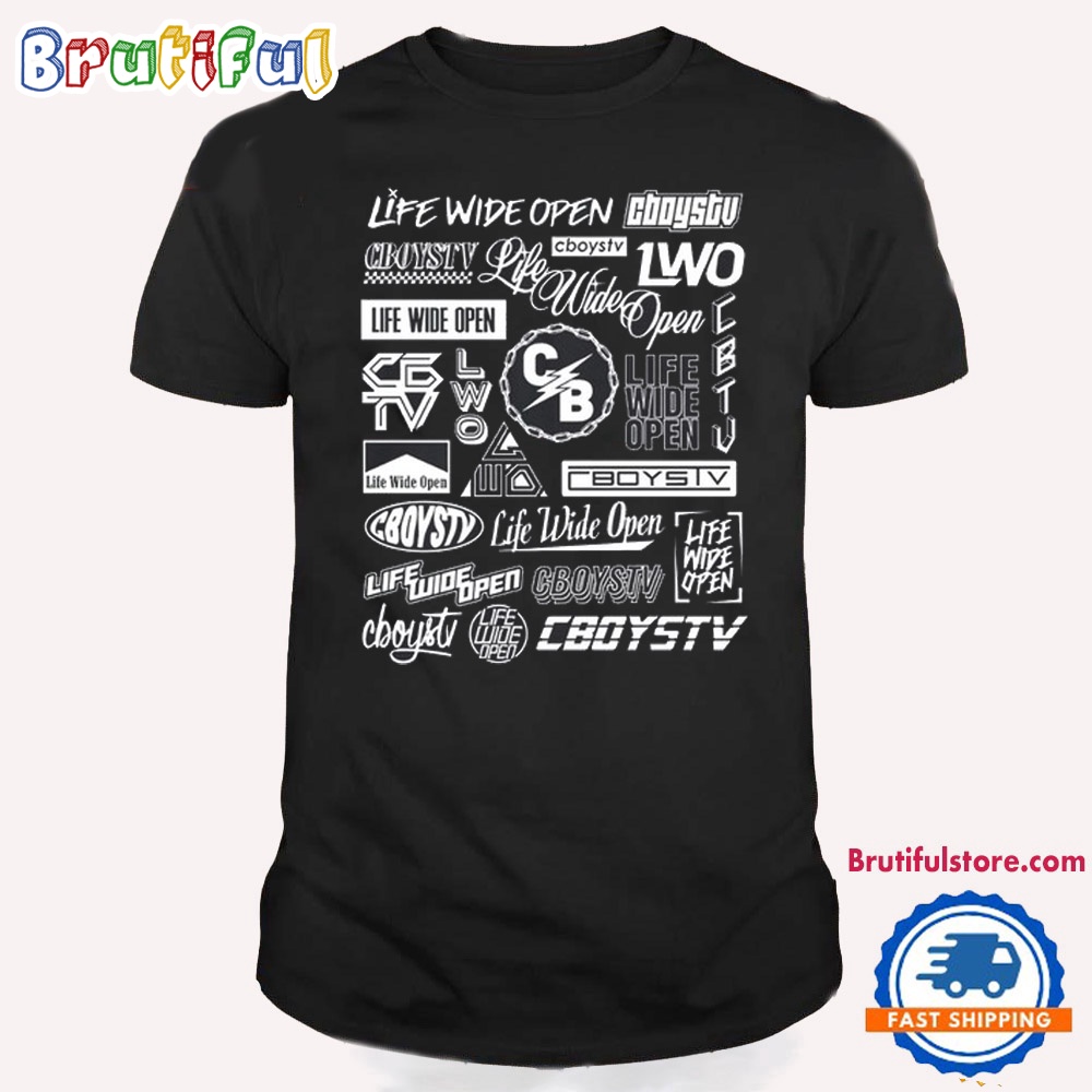 Cboystv Blue Chain Gang 2024 T Shirt