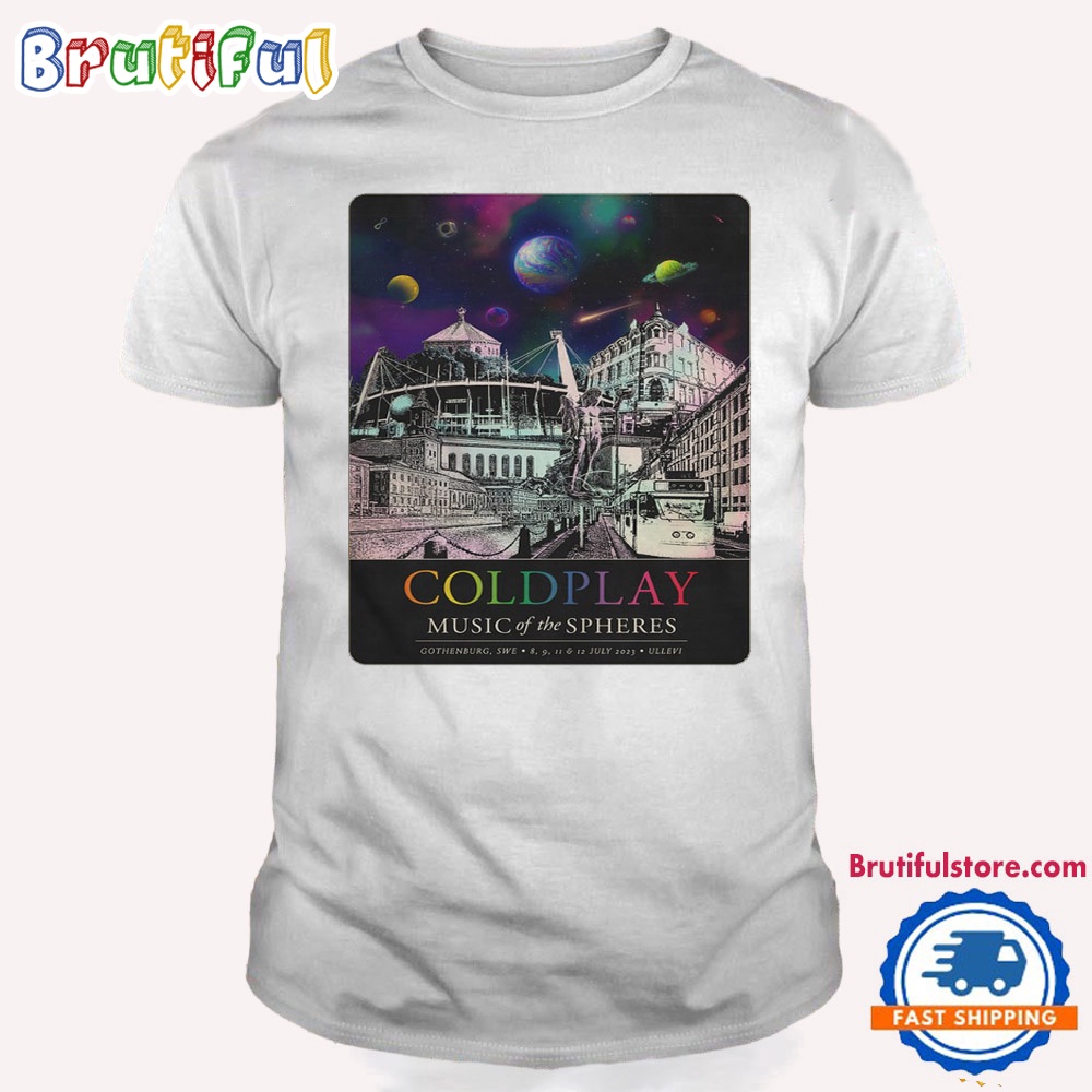 Coldplay Music Of The Spheres June 12 13 2024 Arena Nationala T Shirt