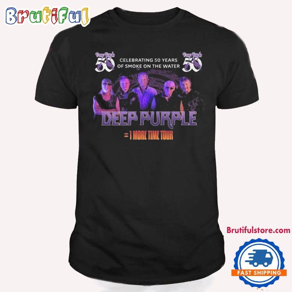 Deep Purple One More Time Tour 2024 Celebrating 50 Years T Shirt