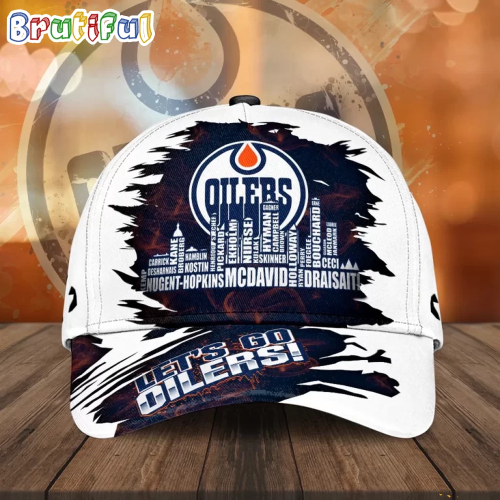 Edmonton Oilers 2024 NHL Stanley Cup Final Champions Cap