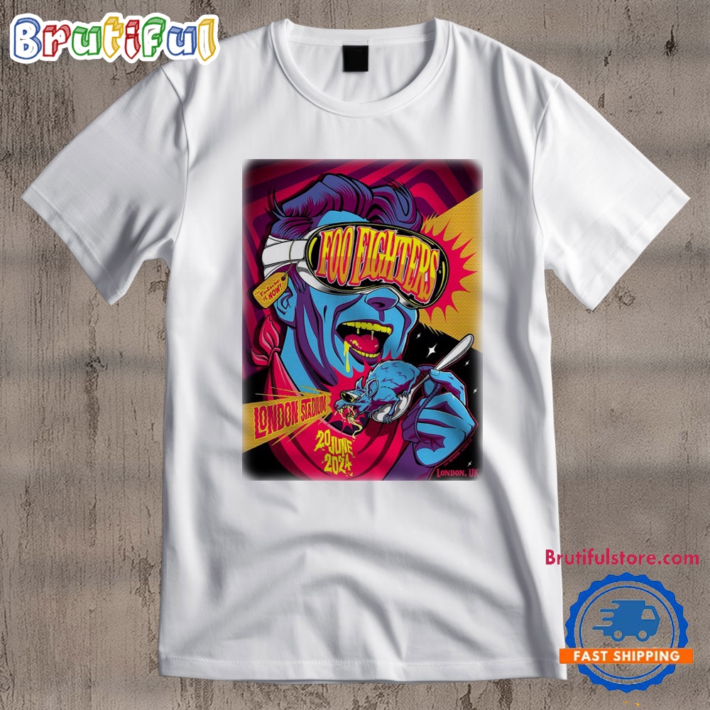 Foo Fighters June 20 2024 London Stadium London UK T Shirt