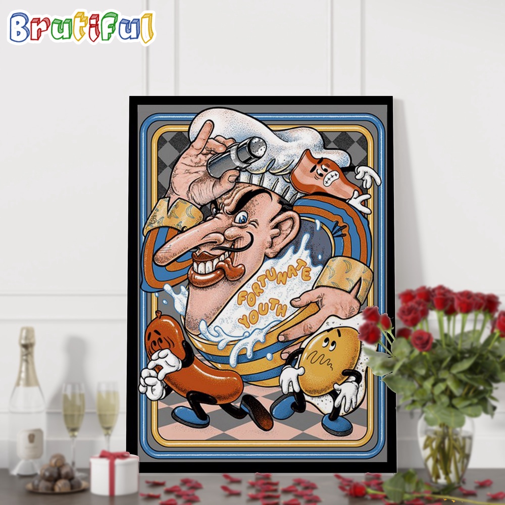 Fortunate Youth Music Tour June 2024 Tour Wall Art Poster Canvas