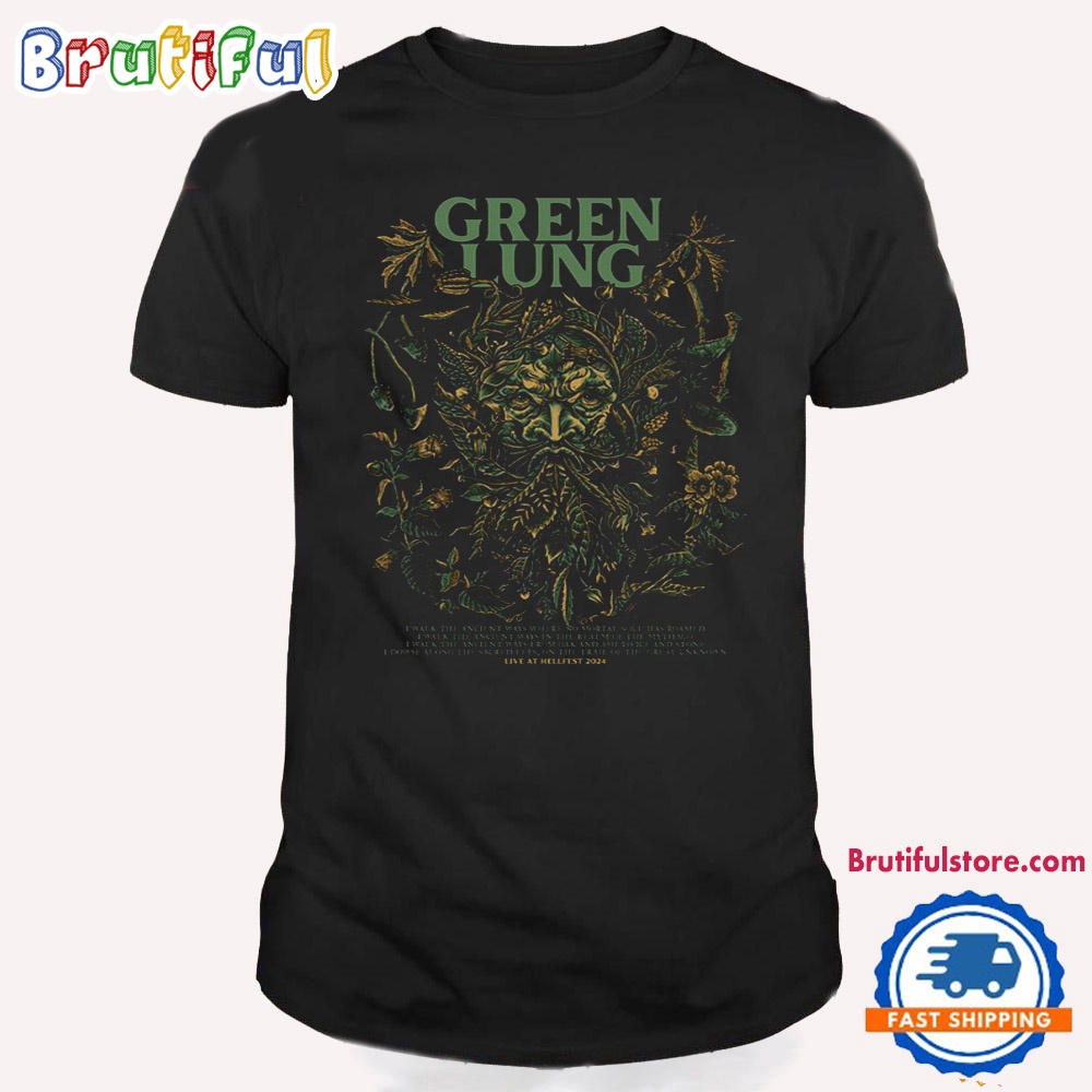 Green Lung Live At Hellfest 2024 T Shirt