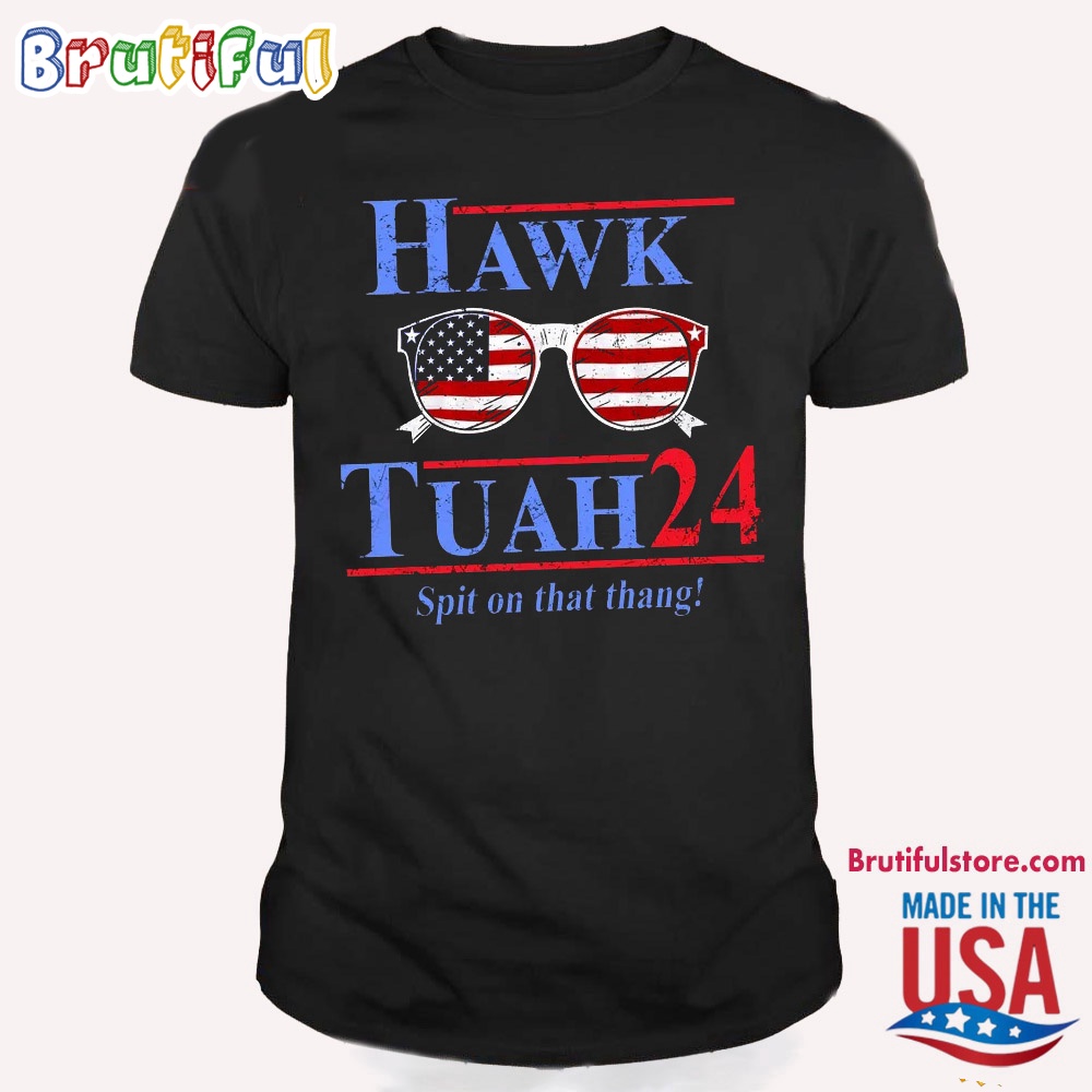 Happy 4th Of July Independence Hawk Tuah 2024 T Shirt