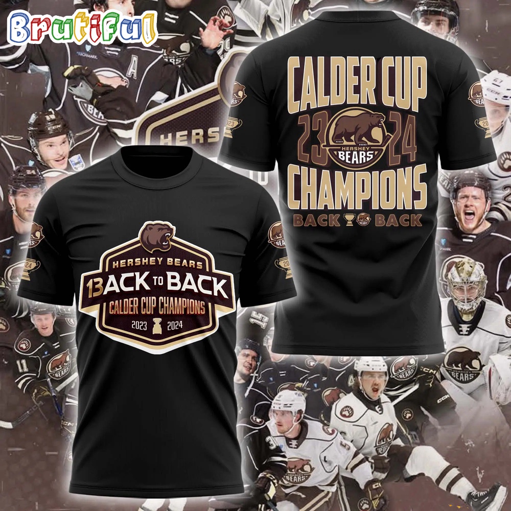 Hershey Bears 13 Time 2024 Calder Cup Champions Shirt