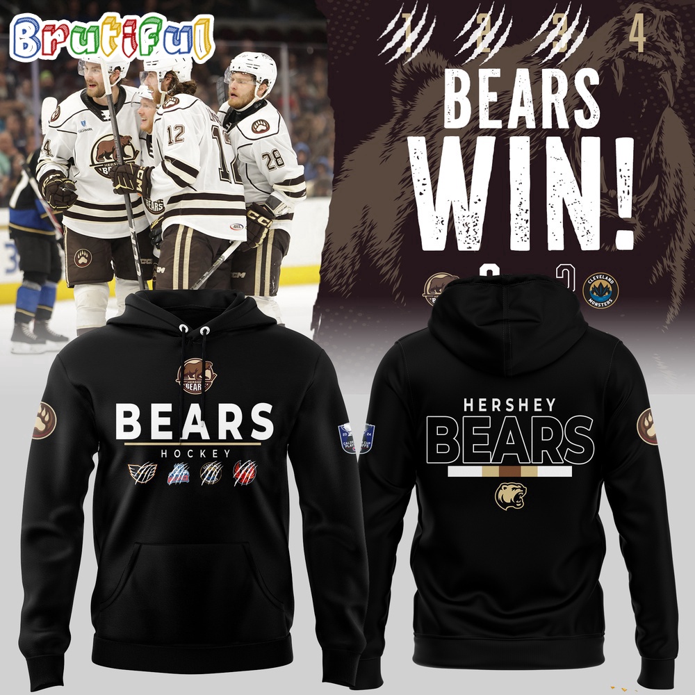 Hershey Bears 2024 Calder Cup Champion Final Hoodie