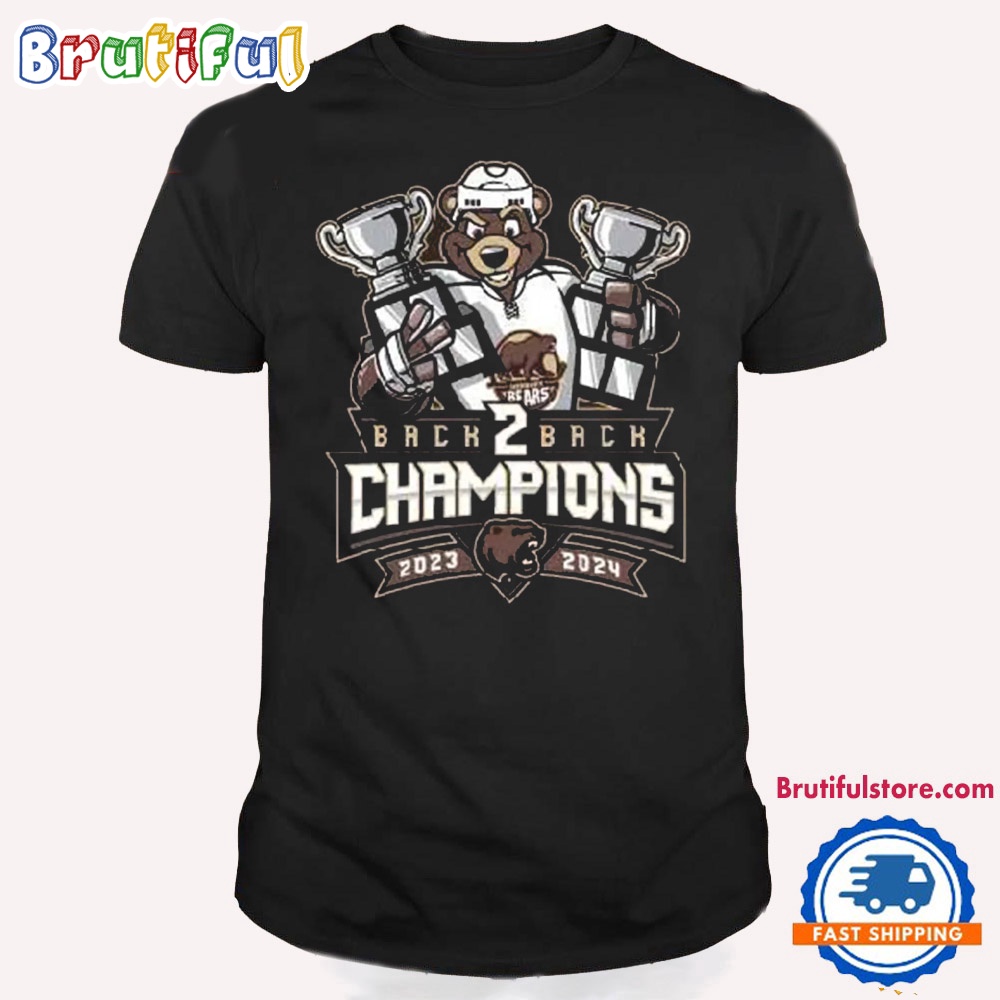 Hershey Bears 2024 Calder Cup Champions Coco Trophy T Shirt
