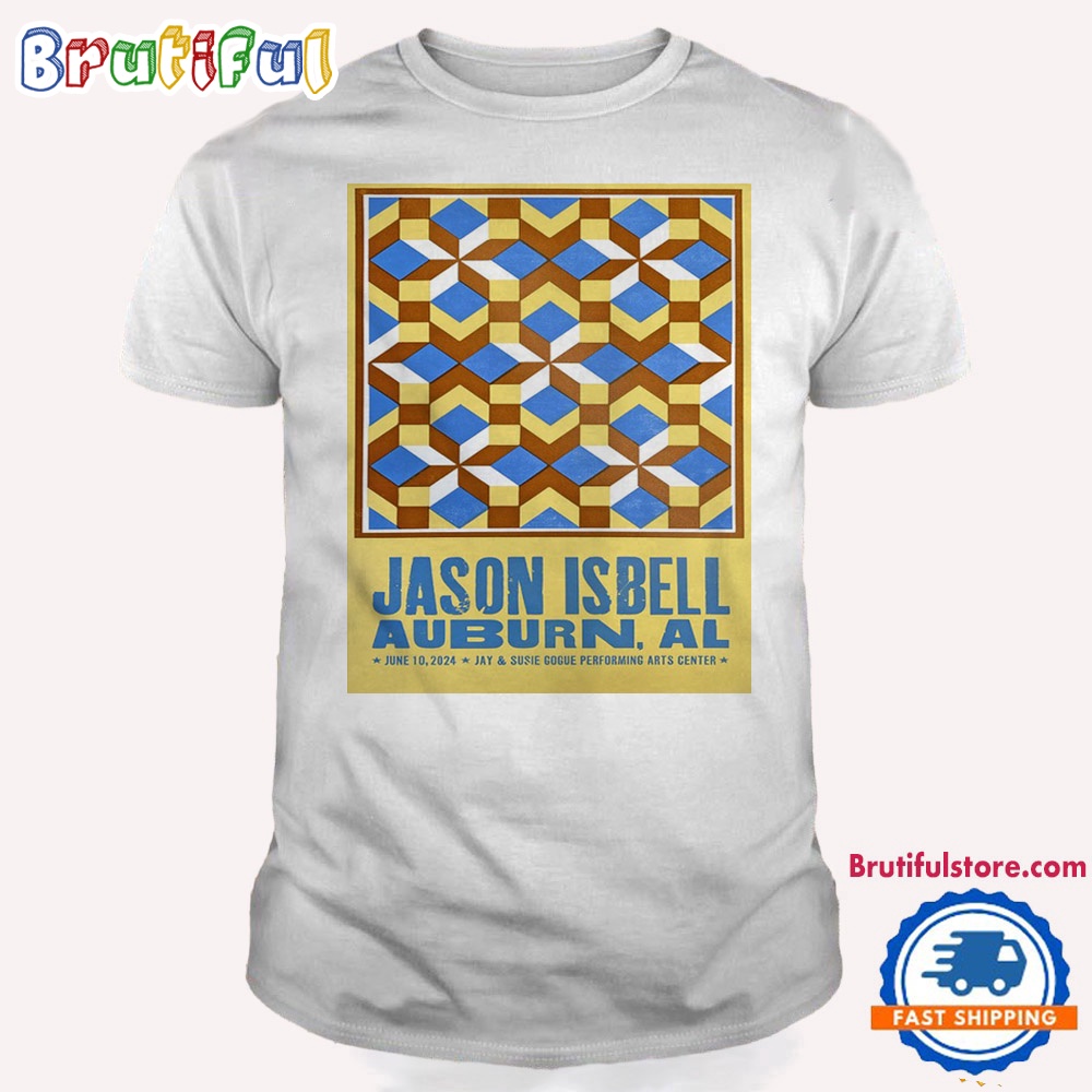 Jason Isbell June 10 2024 Tour Auburn AL T Shirt