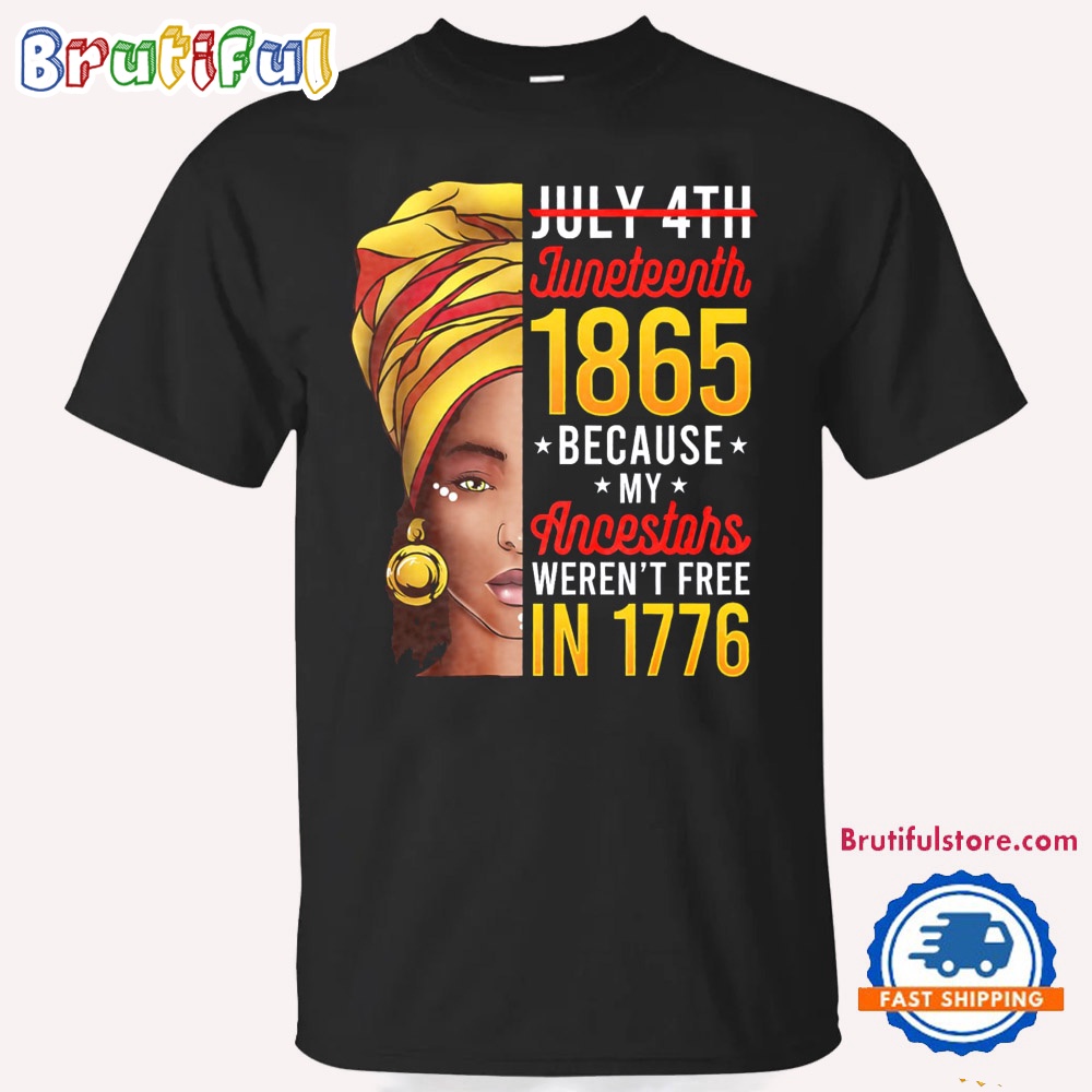 Juneteenth Tshirt July 4th Juneteenth 1865 Shirt 1 3