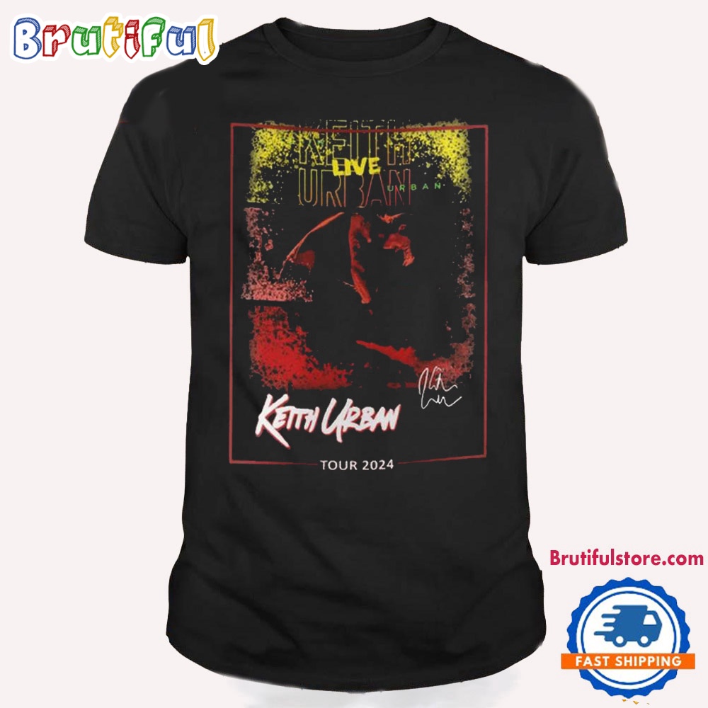 Keith Urban Signature Music Tour 2024 T Shirt