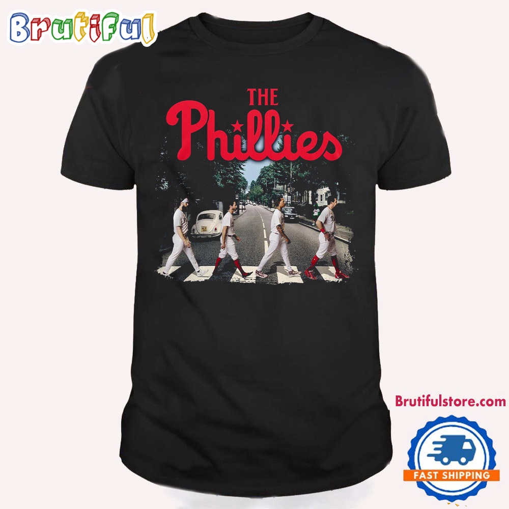 MLB Philadelphia Go On The Road T Shirt Phillies Philadelphia Phillies London Series Shirt 1