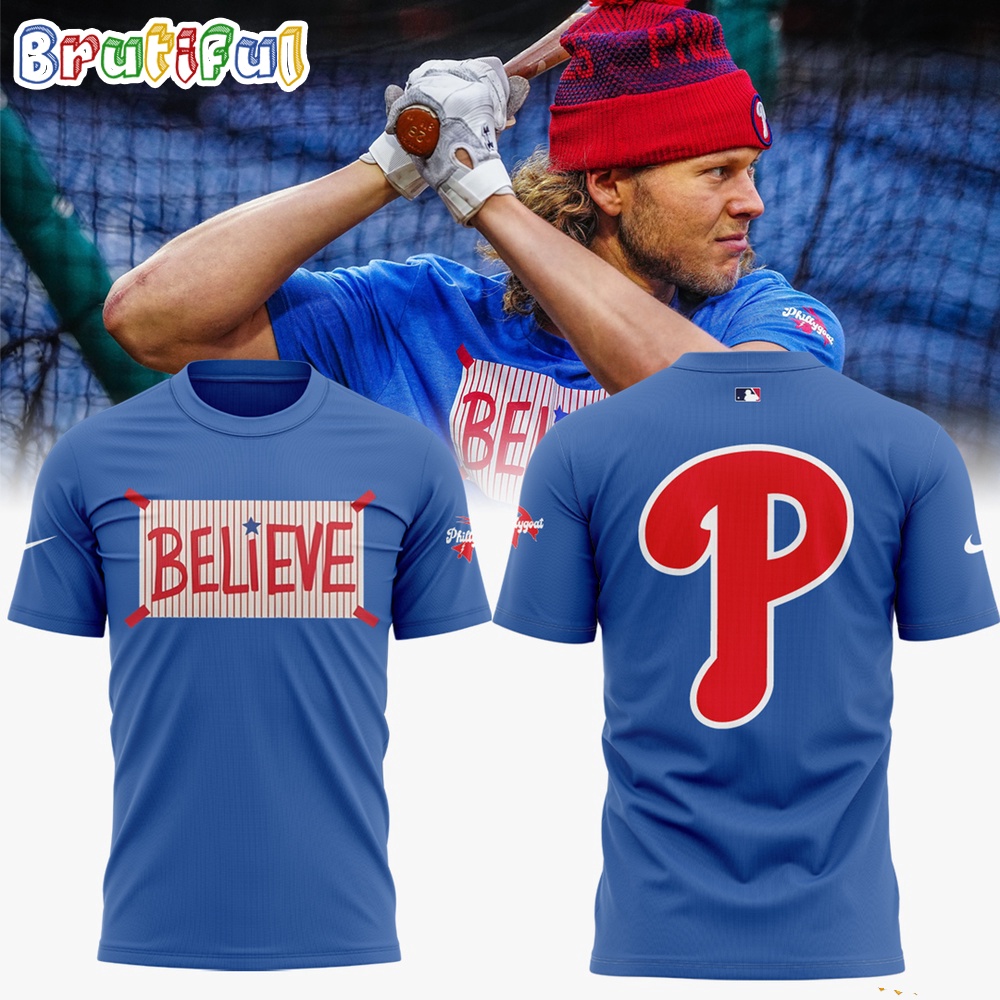 MLB Philadelphia Phillies 2024 Basevall Believe T Shirt