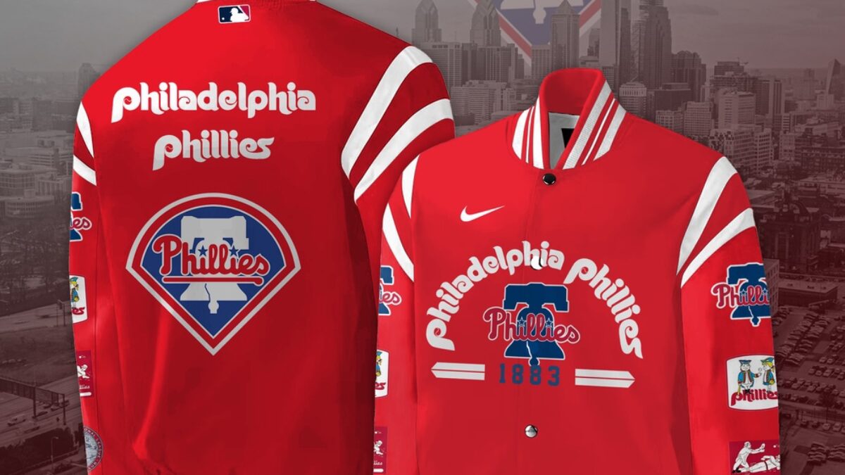 MLB Philadelphia Phillies Est 1883 Baseball Jacket