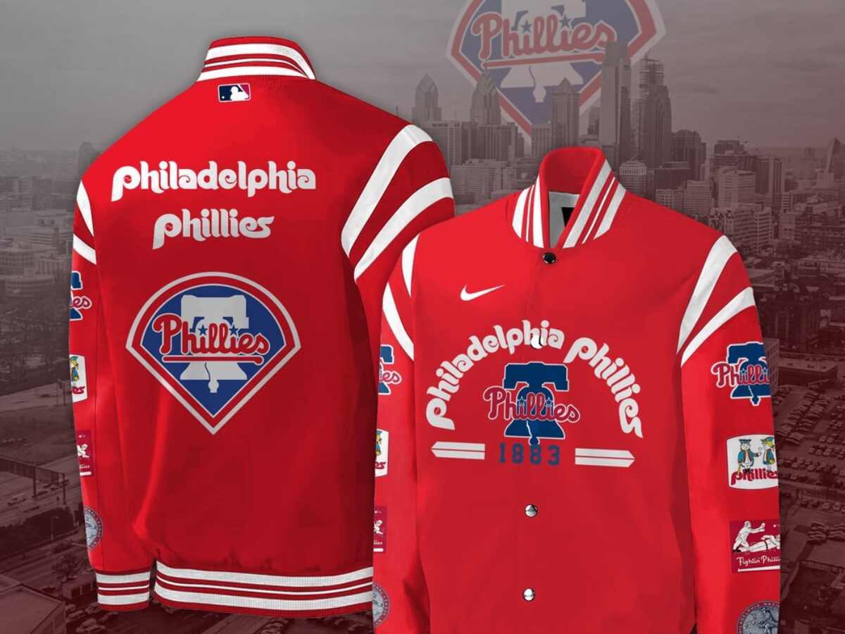 MLB Philadelphia Phillies Est 1883 Baseball Jacket