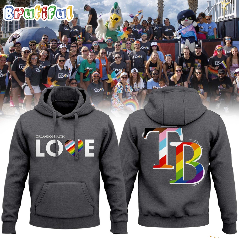 MLB Tampa Bay Rays Special Pride Month Baseball Team Hoodie